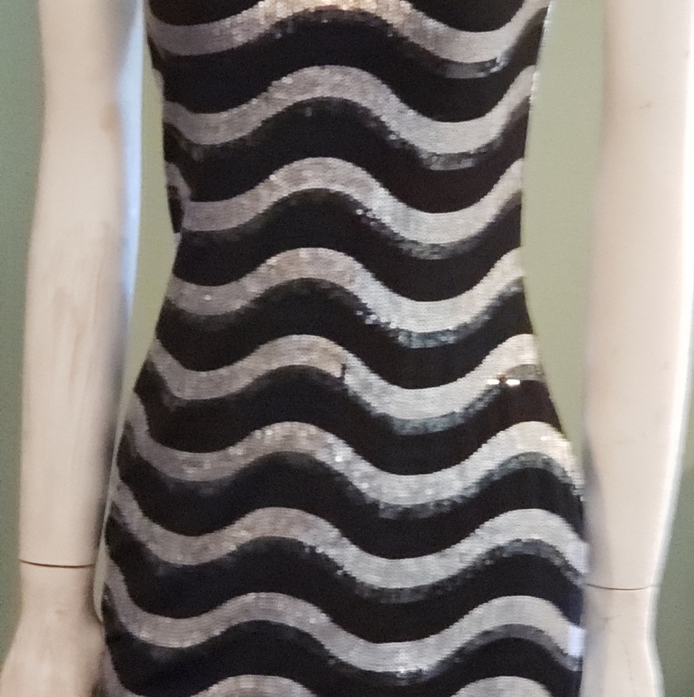 Sequin mini dress